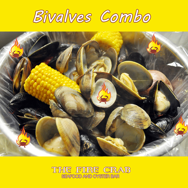 Clams Mussels Bivalves Combo Cajun Garden Grove OC Orange County Fire Crab Seafood Clams Mussels Bivalves Combo Cajun Garden Grove OC Orange County Fire Crab Seafood