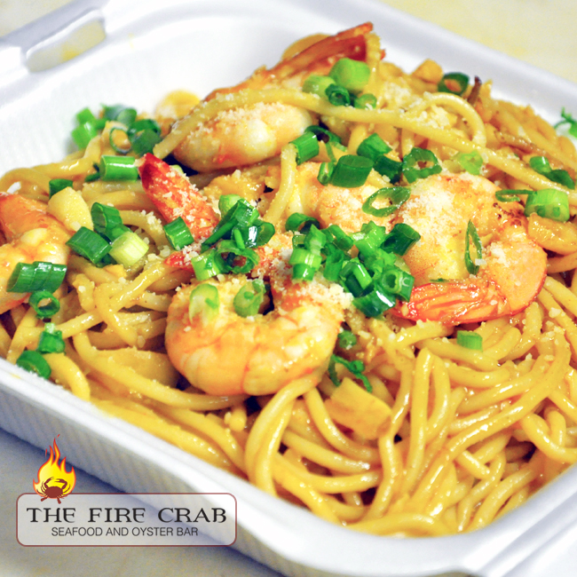 Cajun Garlic Noodles Shrimp To Go Orange County OC Garden Grove Fire Crab