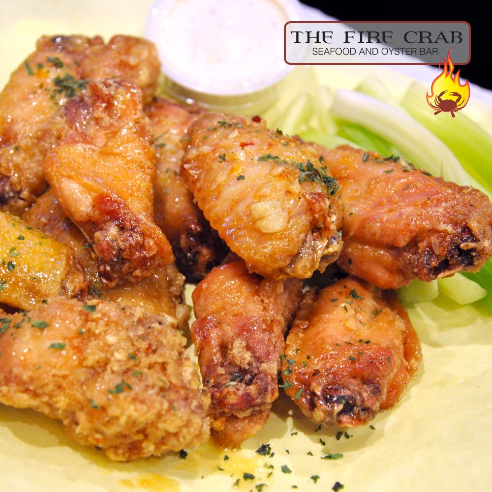 Fish Sauce Wings Cajun Appetizer Honey BBQ Fire Crab Garden Grove Orange County OC