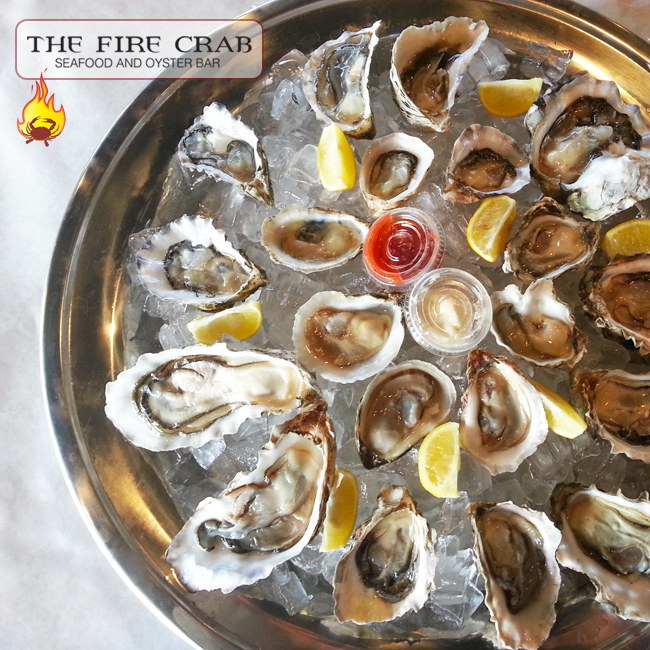 Fresh Shucked Oysters Selection Cajun Orange County OC Garden Grove Fire Crab