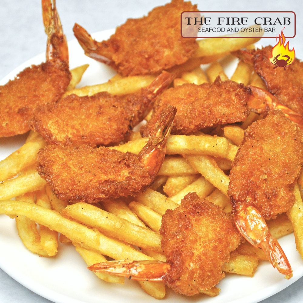 Shrimp & Chips Fries Fire Crab Orange County OC Cajun Grub Garden Grove