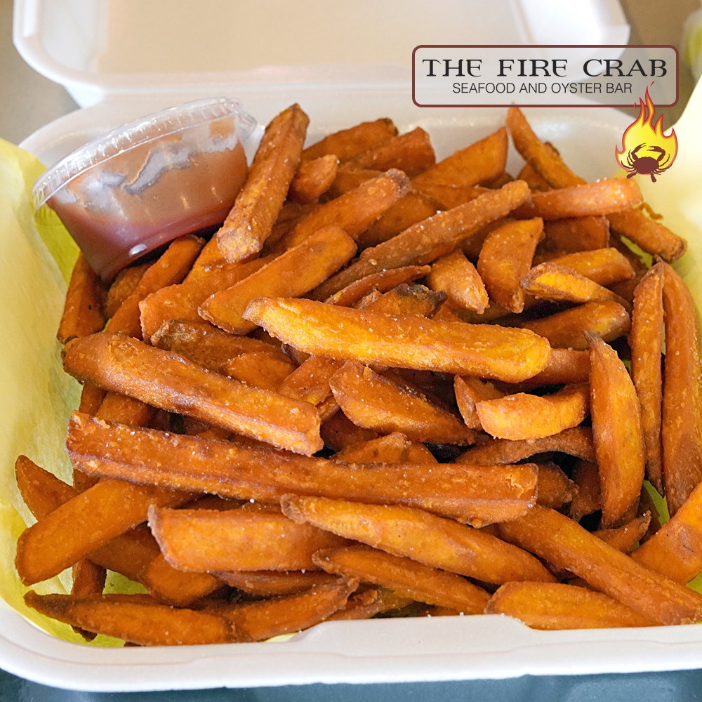 Sweet Potato Fries Variety Orange County OC Fire Crab Cajun Restaurant