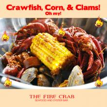 Crawfsh Corn Clams Cajun Combo Garden Grove Orange County OC Fire Crab