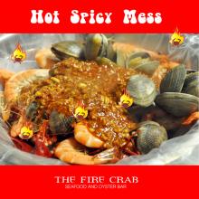 Hot Spicy Mess Cajun Restaurant Orange County OC Fire Crab Crawfish Shrimp Clams 
