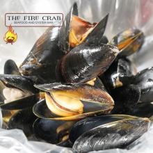 Mussels or Muscles Orange County OC Fire Crab Seafood Combo Special Garlic Butter Sauce