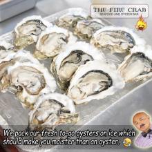 Fresh Oysters to Go Orange County OC Seafood Fire Crab Garden Grove