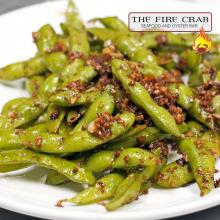 Spicy Garlic Edamame Orange County Cajun Restaurant Fire Crab OC